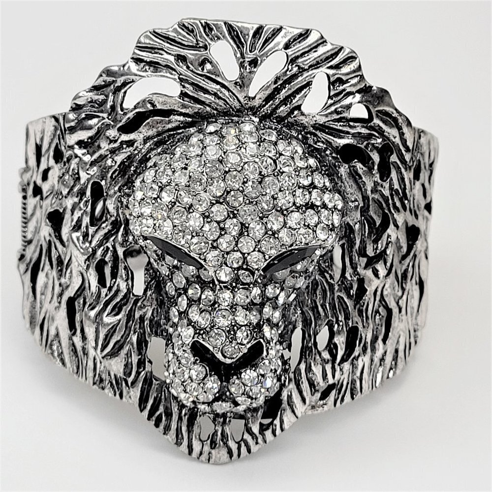 Lion Bracelet Lion Cuff Bangle Bracelet